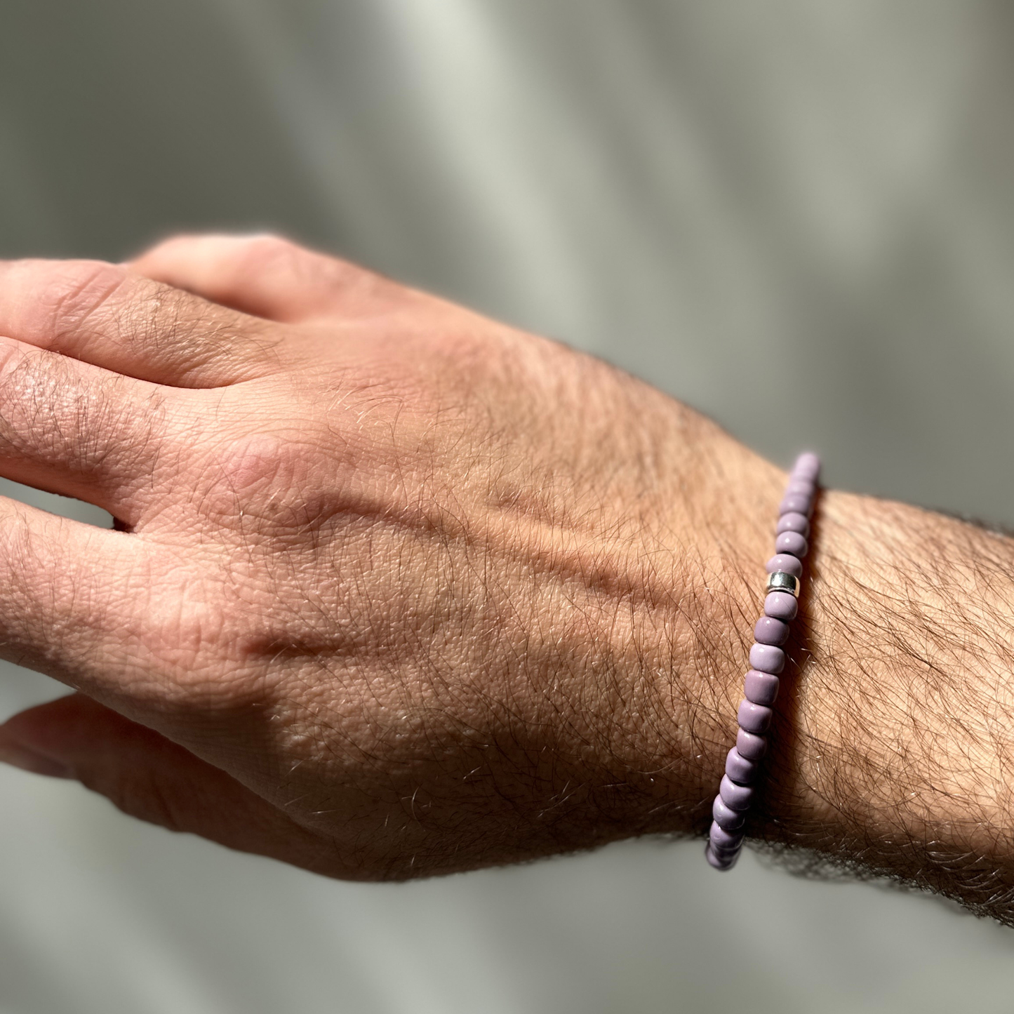 One Silver / Purple Glass