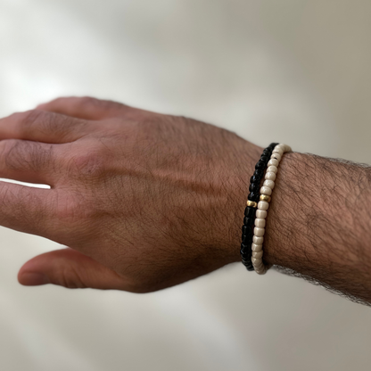 One Gold / Pearly Glass