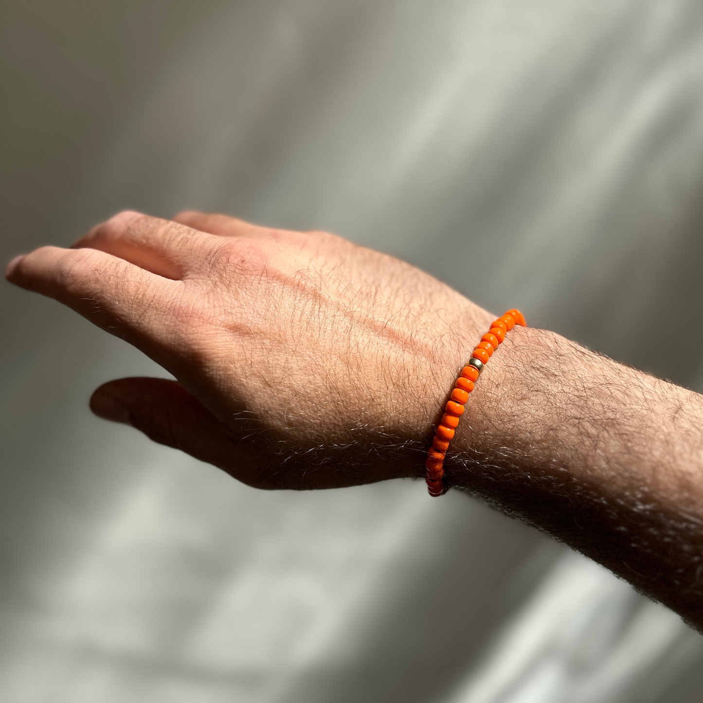 One Gold / Orange Glass