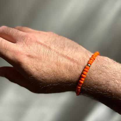 One Gold / Orange Glass