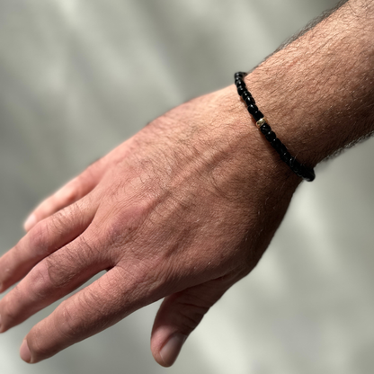 One Gold / Black Glass