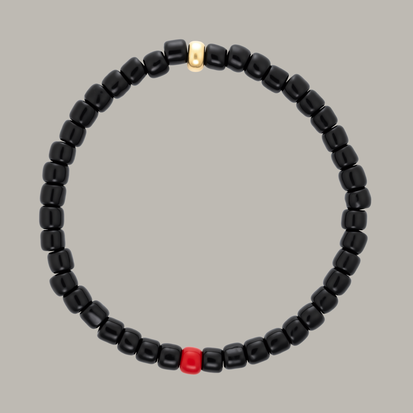 One Gold / Black Glass